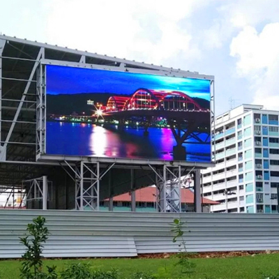 Подгонянный водоустойчивый экранный дисплей на открытом воздухе рекламы стены СИД видео-