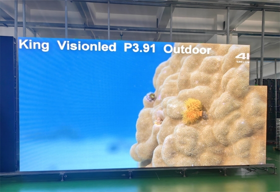 Доска рекламы P3.91 экрана дисплея СИД полного цвета на открытом воздухе 500*1000 Mm