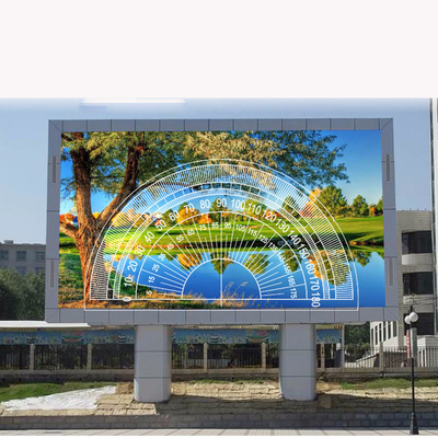 Сторона Dooh двойника полного цвета P8 P10 показывает на открытом воздухе экран приведенный афиши дисплея